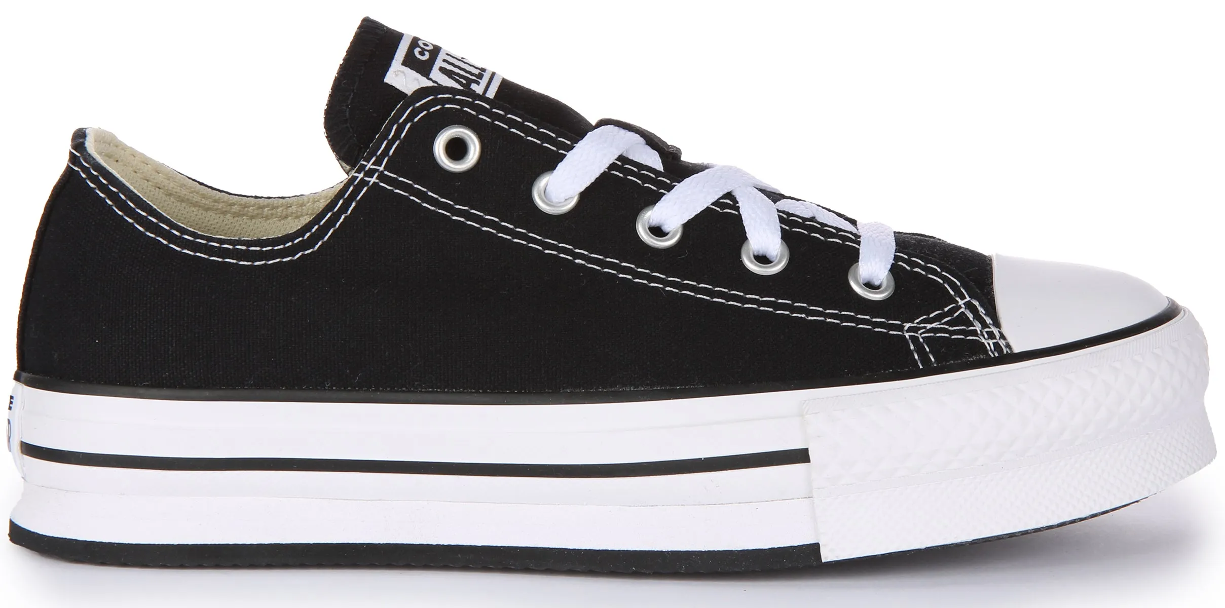 Converse All Star Lift 272857C in Schwarz Weiß für Junior-Schuhe Converse