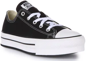 Converse All Star Lift 272857C in Schwarz Weiß für Junior-Schuhe Converse