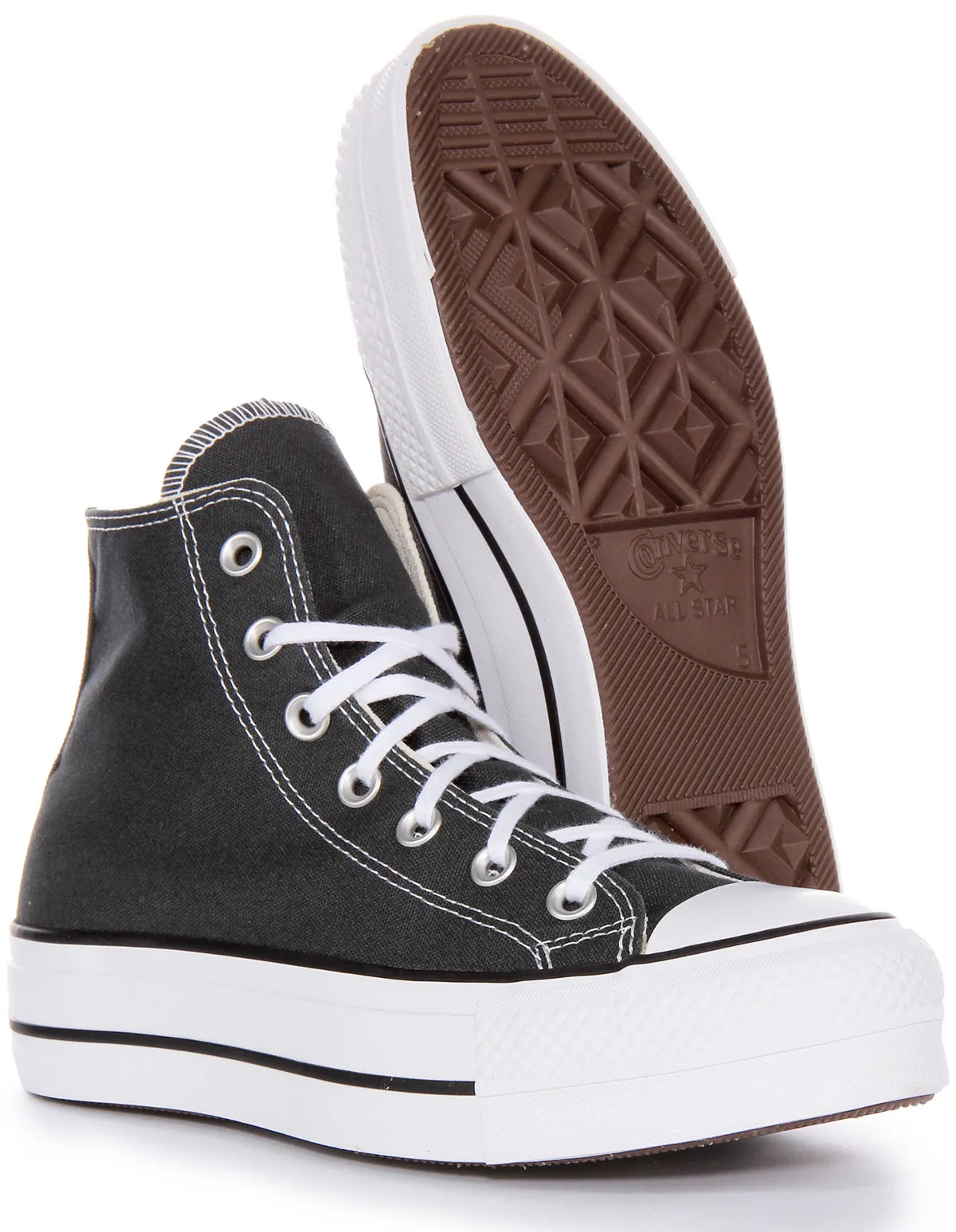 Converse All Star Lift In Dark Pine Schuhe Converse