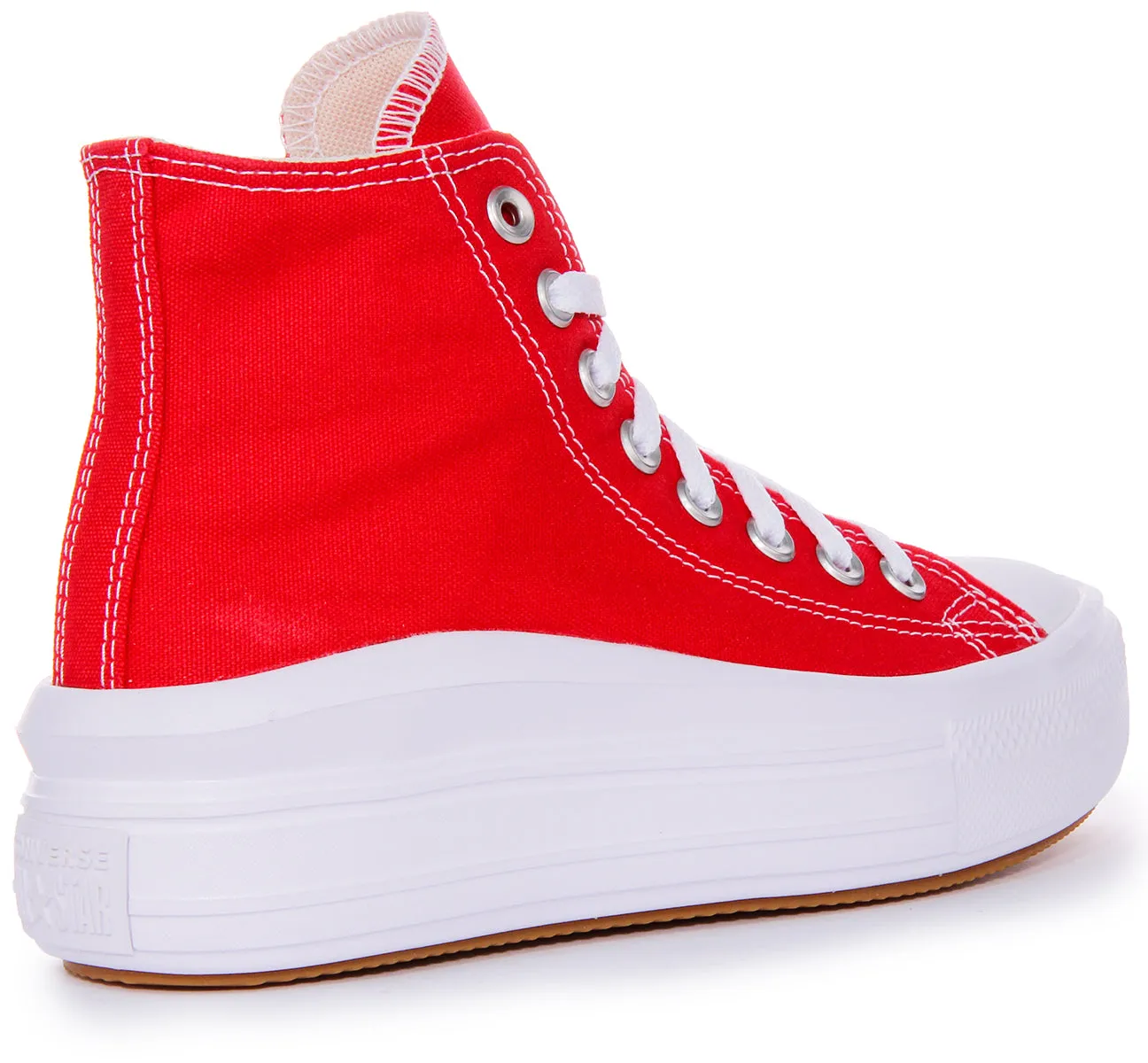 Converse All Star Move A09073C in Rot Weiß Schuhe Converse