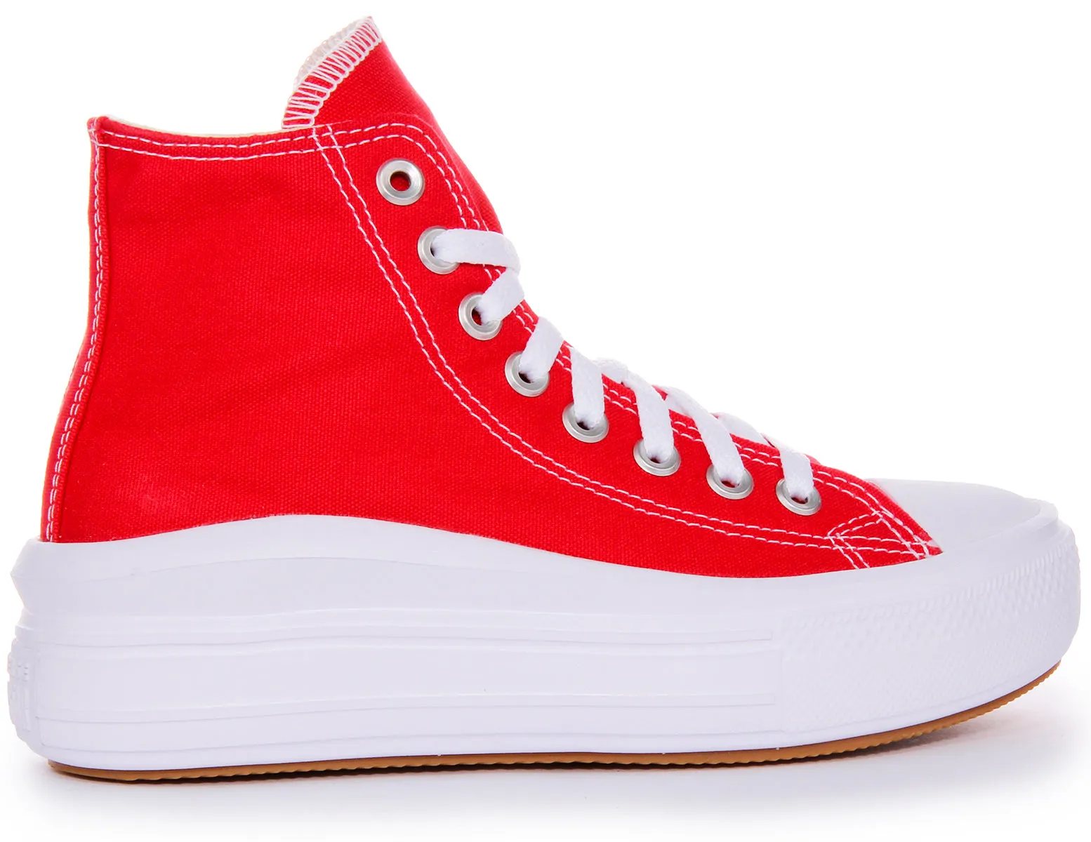 Converse All Star Move A09073C in Rot Weiß Schuhe Converse
