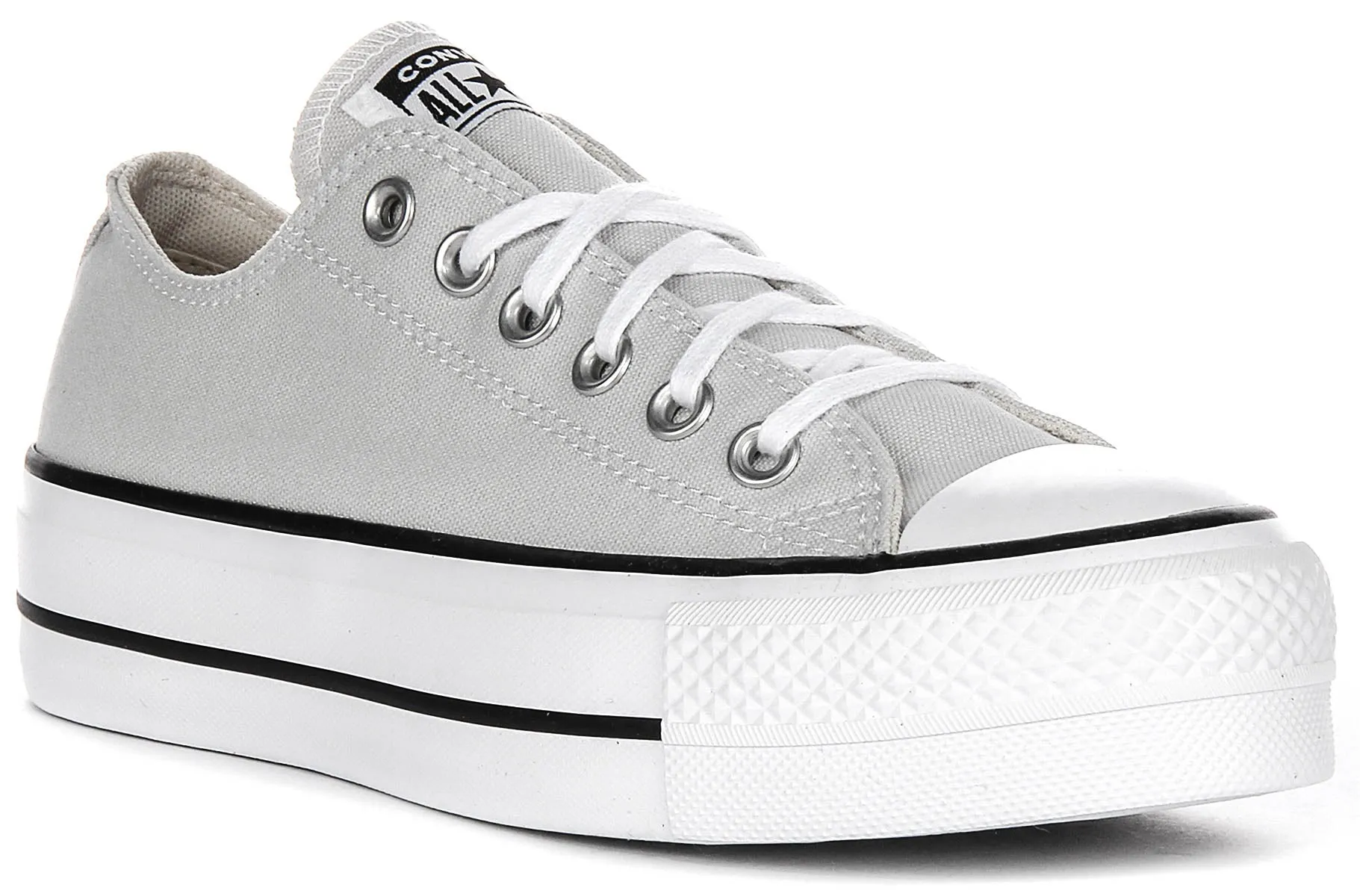 Converse All Star Ox Lift A11538C in hellgrauen Schuhen Converse