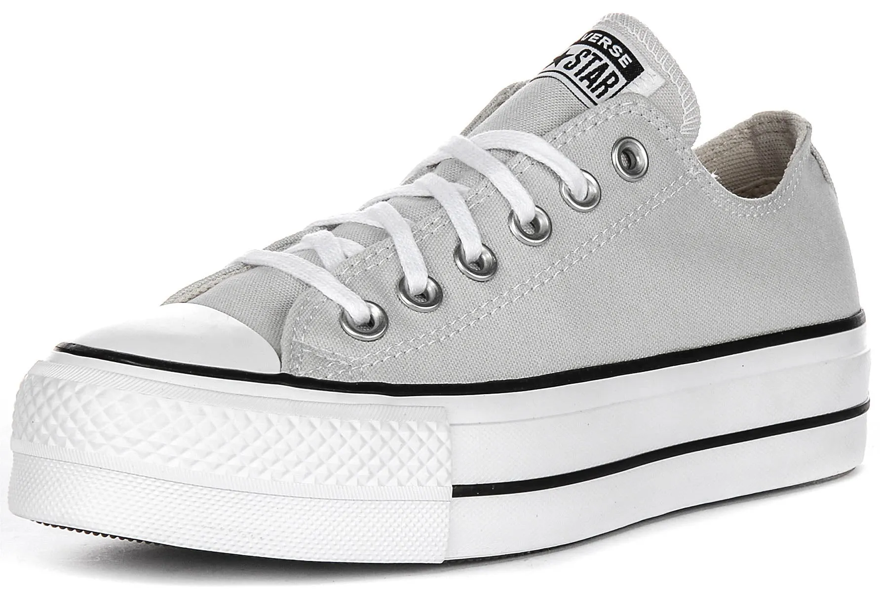 Converse All Star Ox Lift A11538C in hellgrauen Schuhen Converse