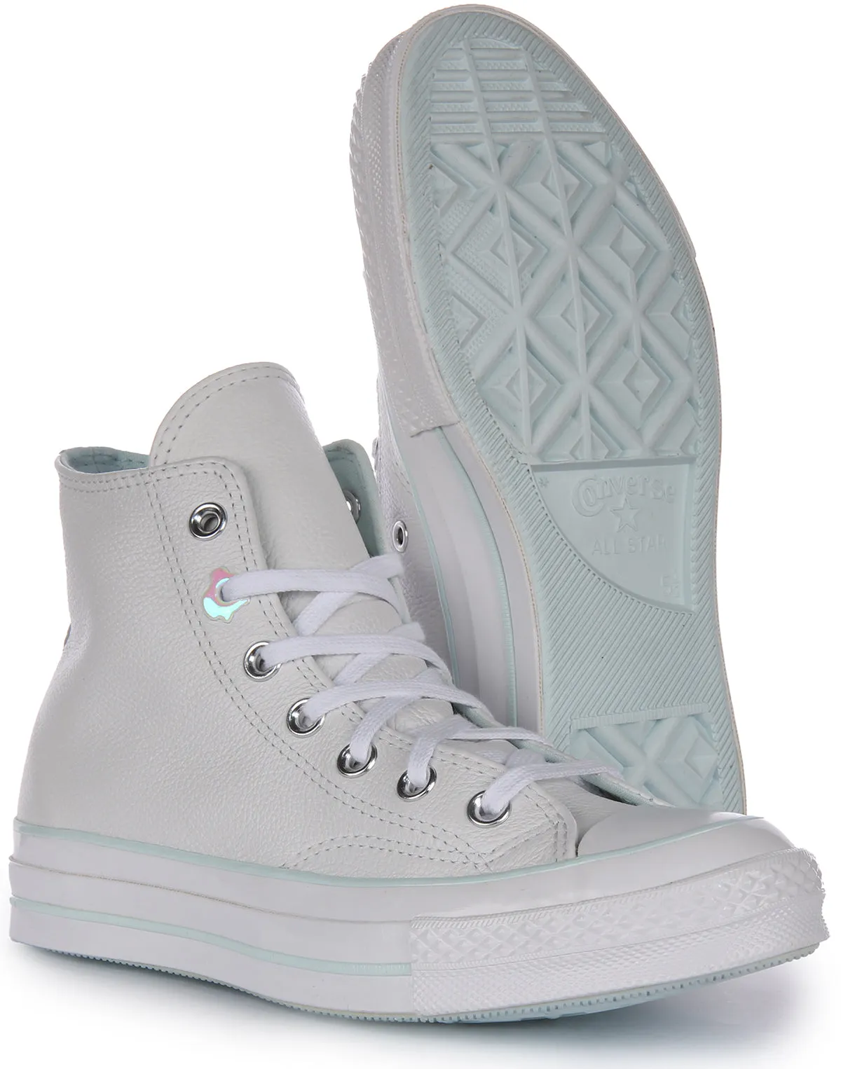 Converse Chuck 70s A05024C in Weiß-Blauen Schuhen Converse