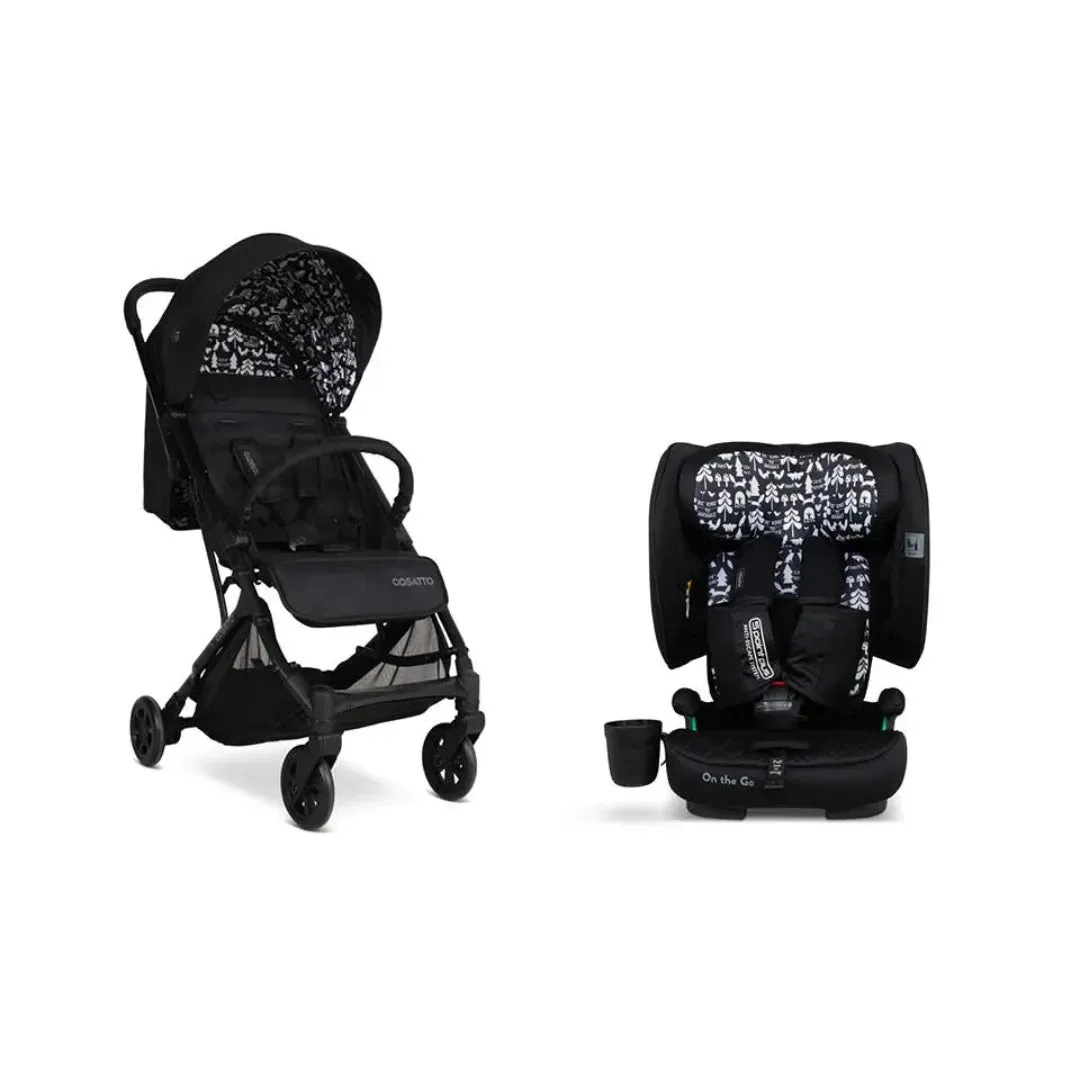 Cosatto Travel Lite Bundle - Silhouette