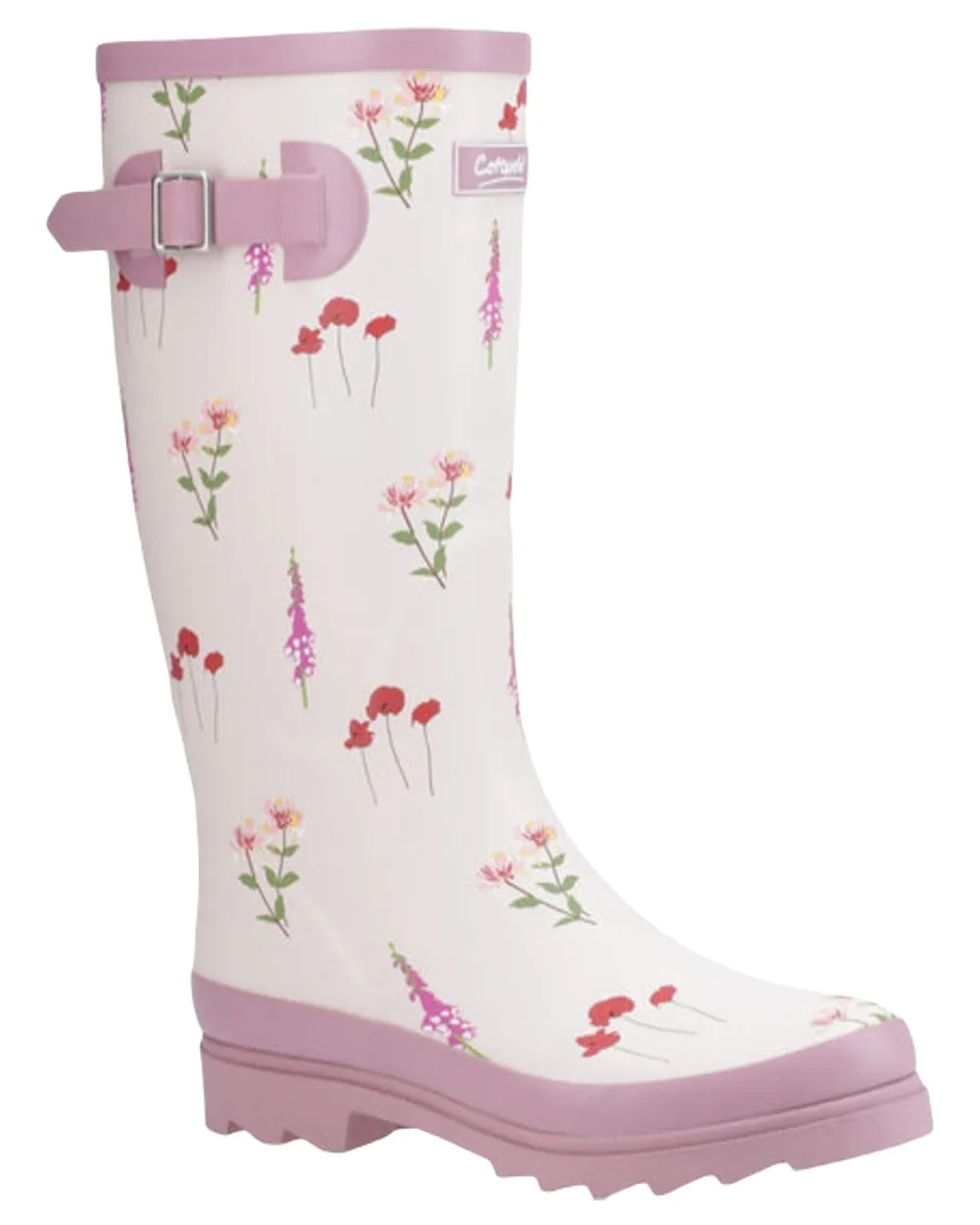 Cotswold Damen Wildblumen hohe Gummistiefel Cotswold Schuhe