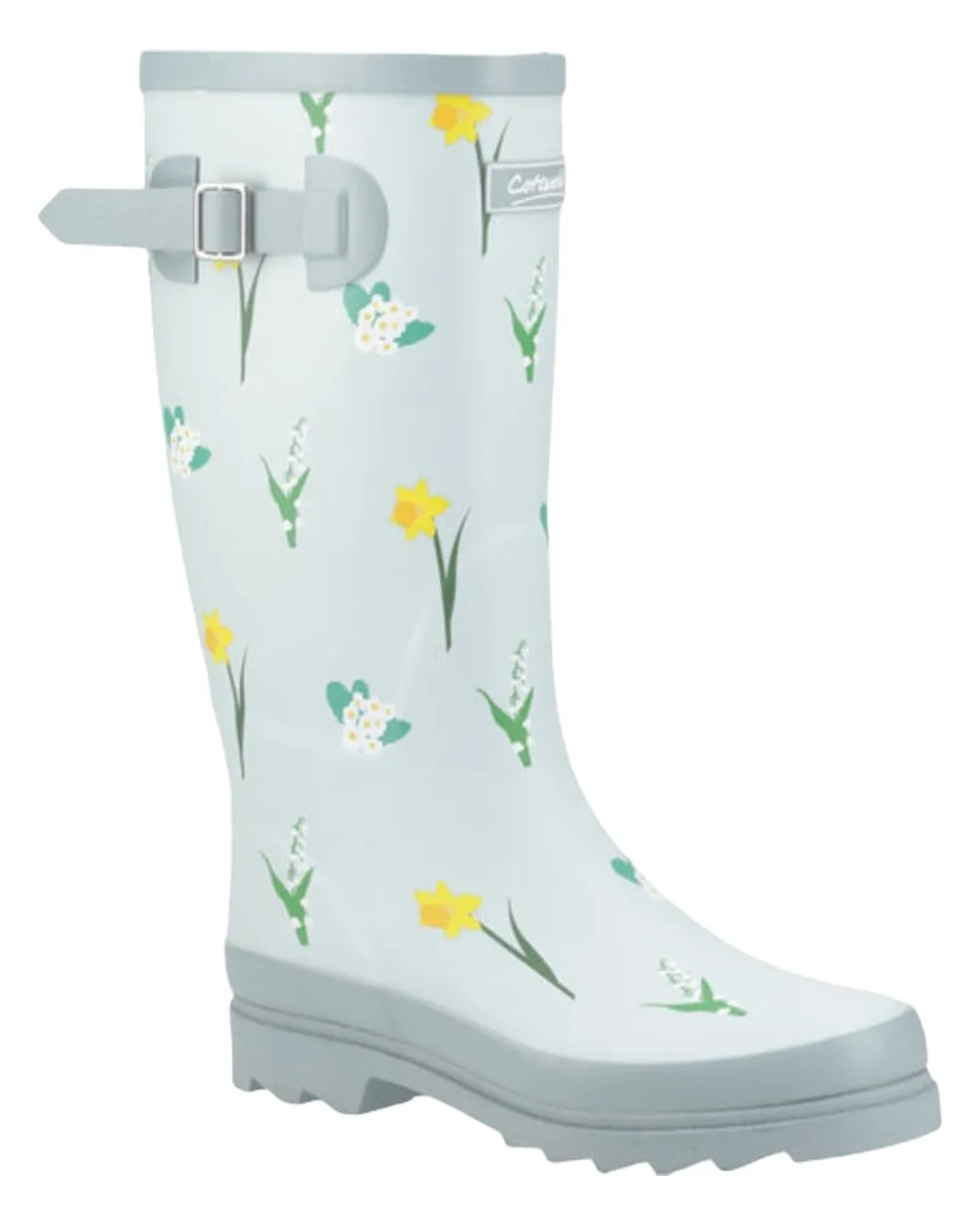 Cotswold Damen Wildblumen hohe Gummistiefel Cotswold Schuhe