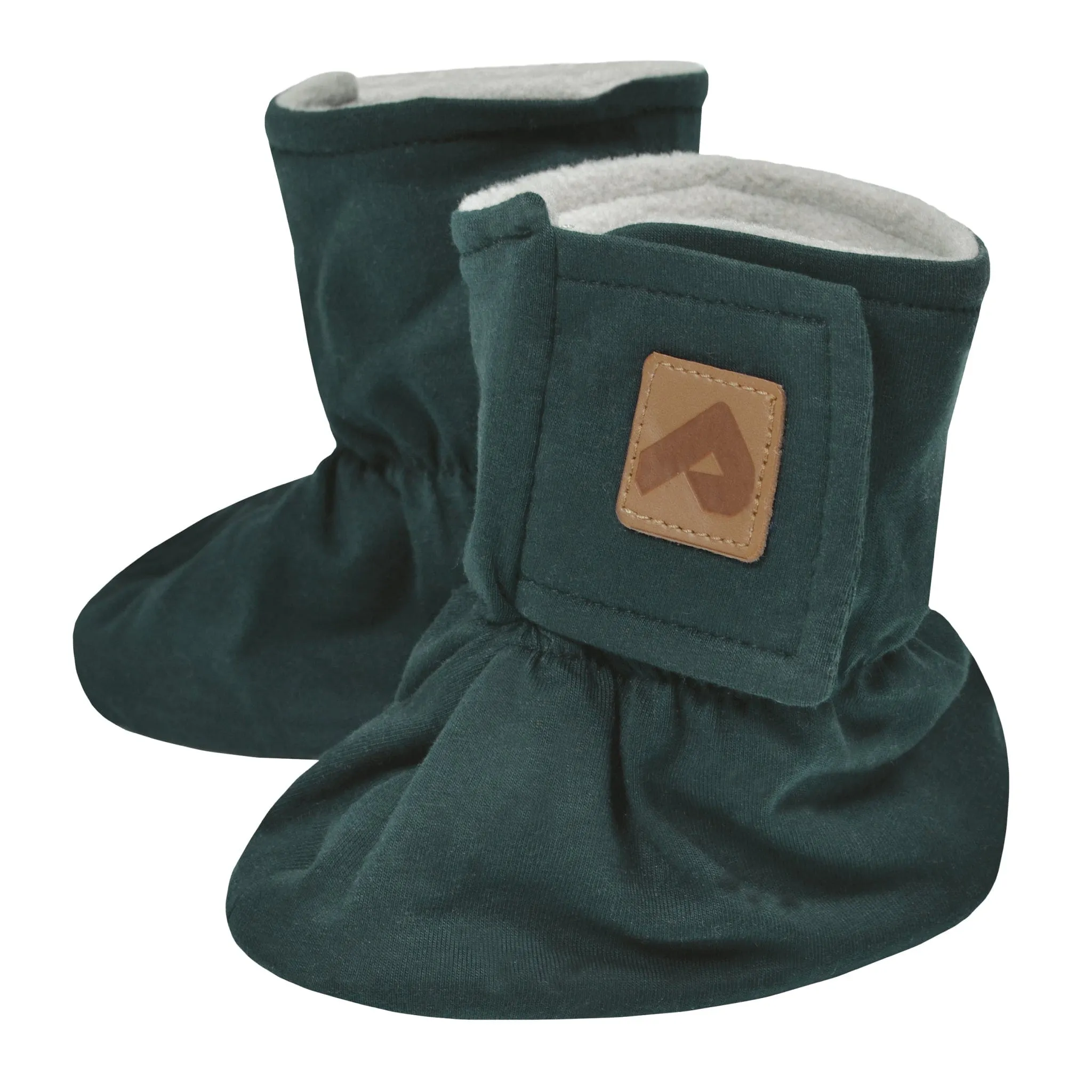 Baumwoll-Hausschuhe mit Fleece-Futter - Epinette