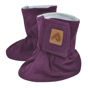 Baumwoll-Hausschuhe mit Fleece-Futter - Shiraz