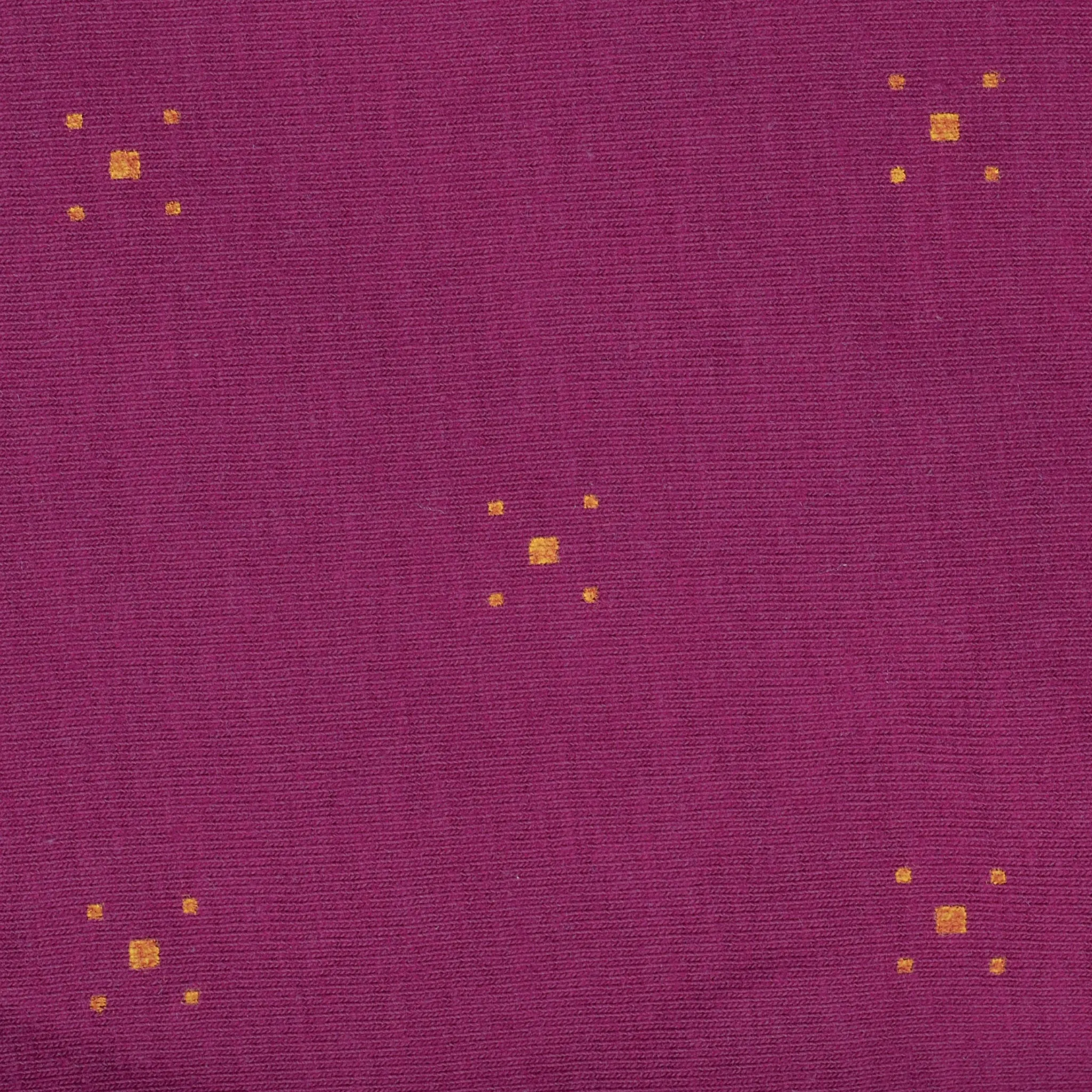 Baumwoll-Stiefeletten mit Fleece-Futter - Sauerkirsch-Karree