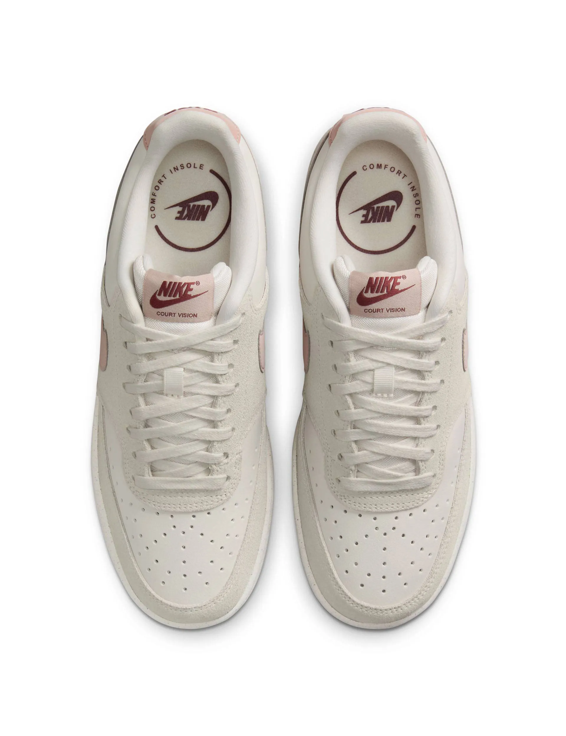 Court Vision Low Schuhe - Phantom/Fossil Stone/Light Bone Schuhe_Nike_Trainer
