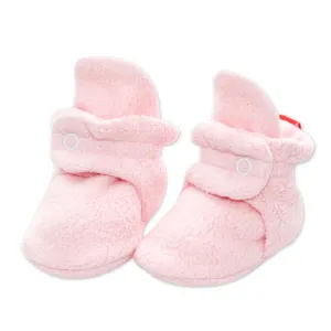 Cozie Fleece Stiefelchen - Babyrosa von Zutano
