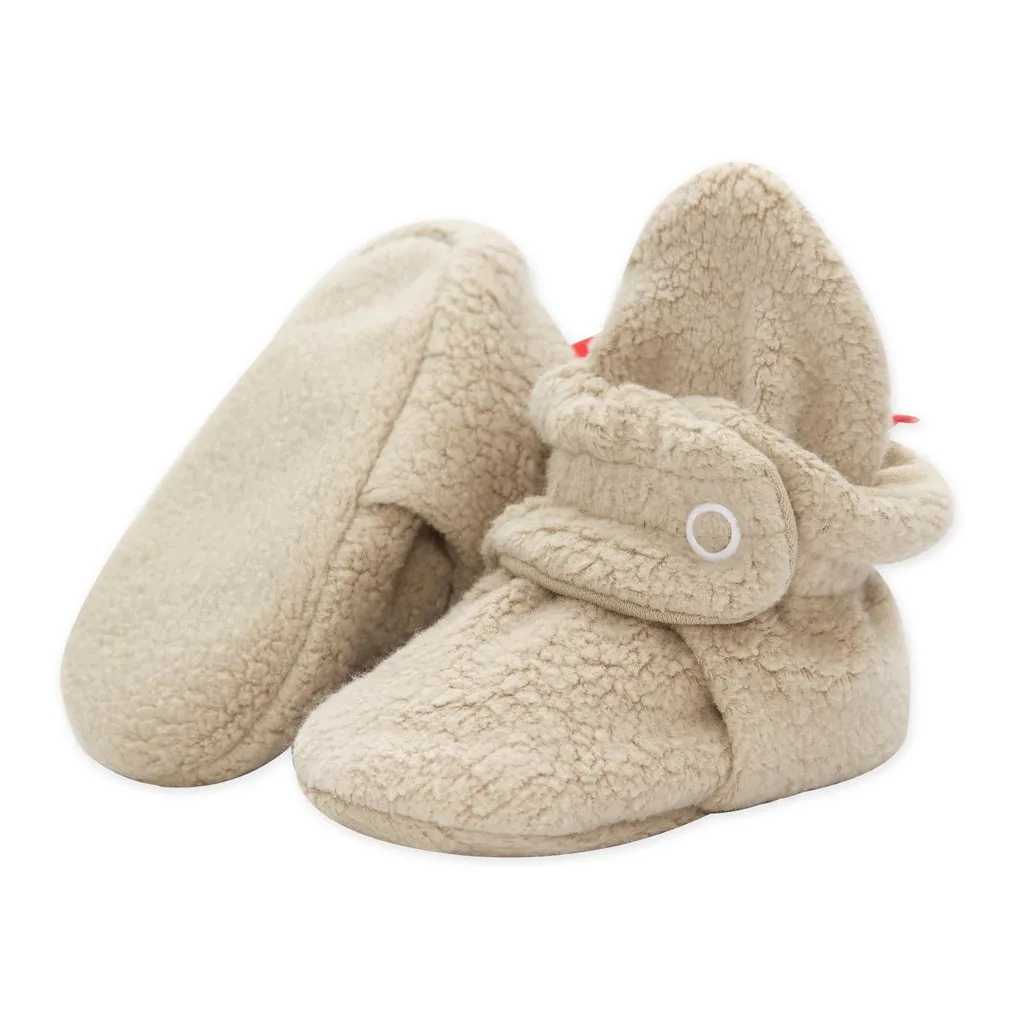Cozie Fleece Stiefeletten - Khaki von Zutano