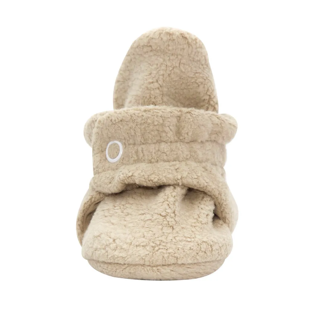 Cozie Fleece Stiefeletten - Khaki von Zutano