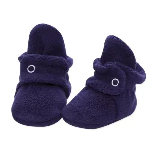 Cozie Fleece Stiefeletten - Marineblau von Zutano
