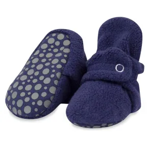 Cozie Fleece Greifling-Söckchen - True Navy von Zutano