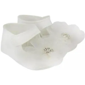 Creme Kinderwagen Schuh