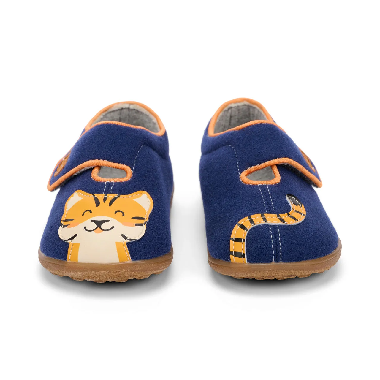 Cruz Slippers - Dunkelblauer Tiger von See Kai Run