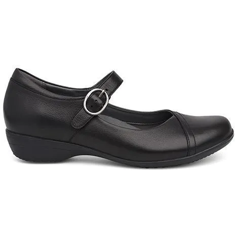 DANSKO FAWNA SCHWARZ GESCHLIFFENES NAPPA