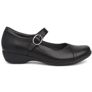 DANSKO FAWNA SCHWARZ GESCHLIFFENES NAPPA