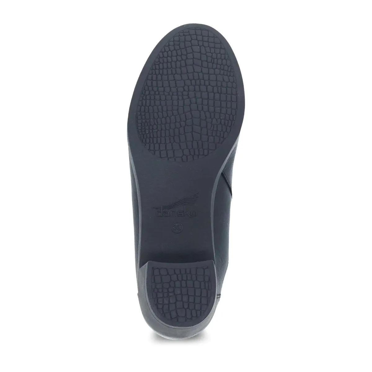 Dansko Damen Carrie Schwarz Gebürstetes Nubukleder
