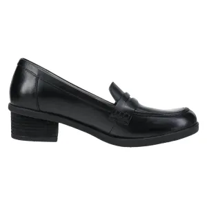 Dansko Damen Danica Schwarz Wasserdicht Hochglanz Loafer