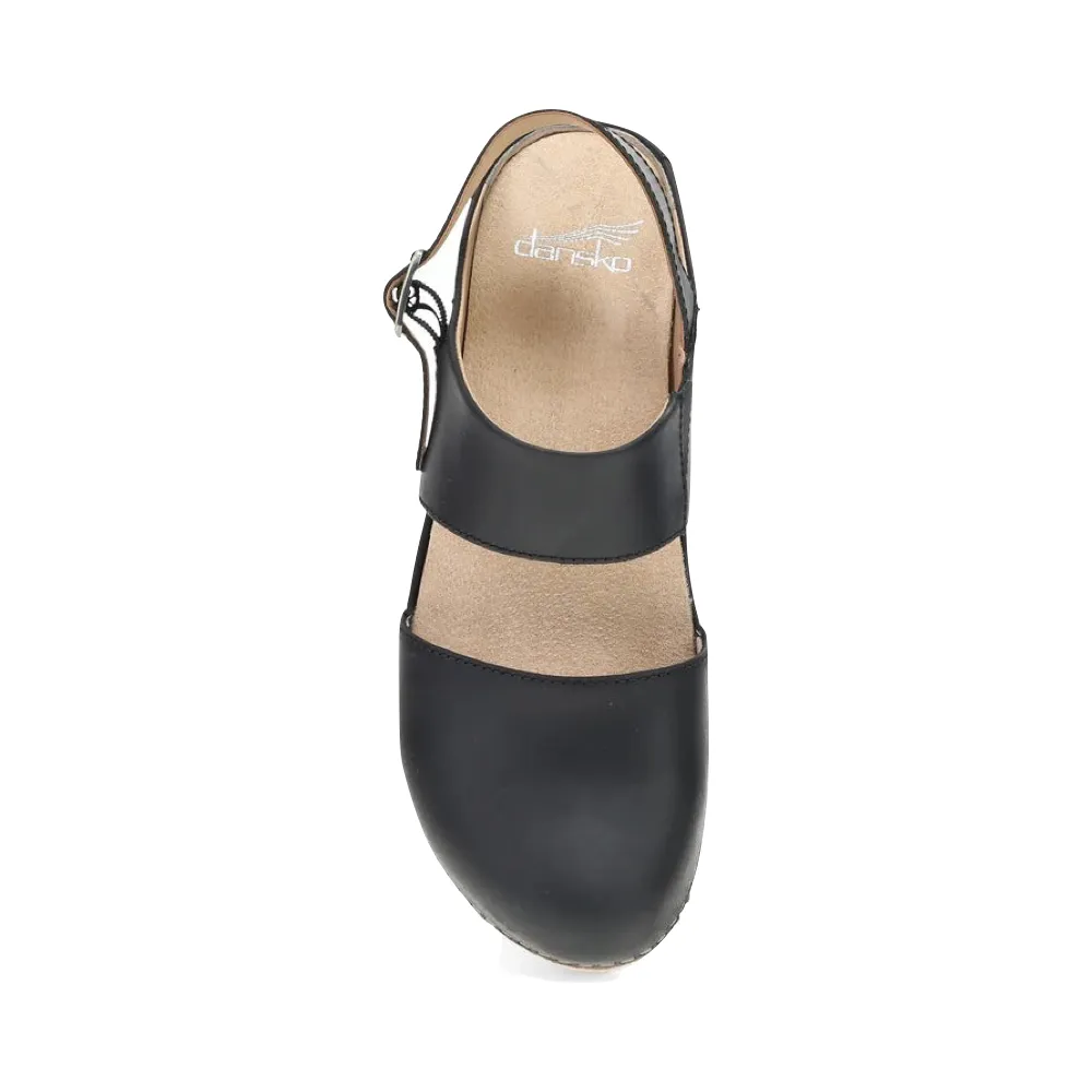 Dansko Damen Lucia Absatzgeschlossener Zehen Clog in Schwarz