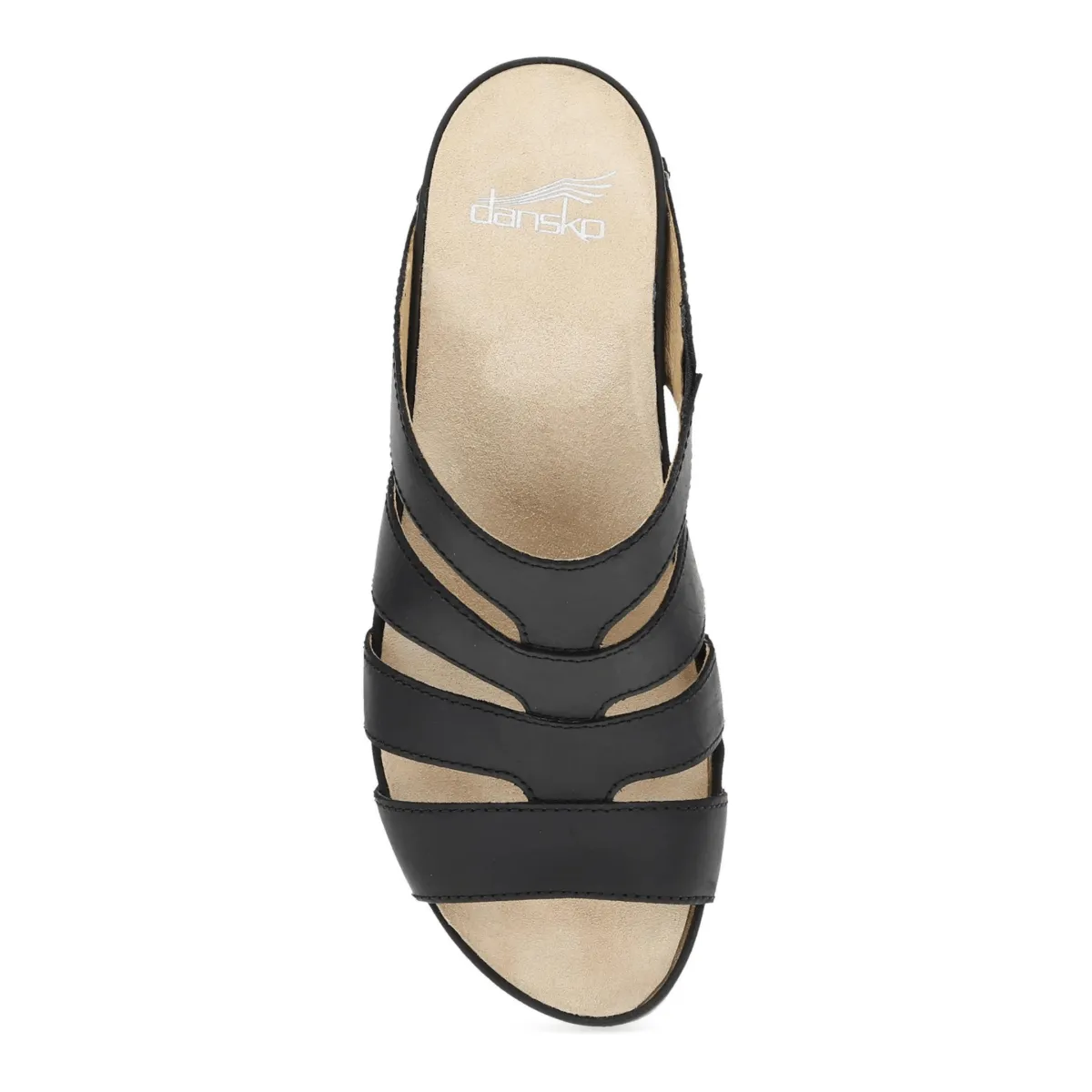 Dansko Damen Lyndi Schwarz Geölt