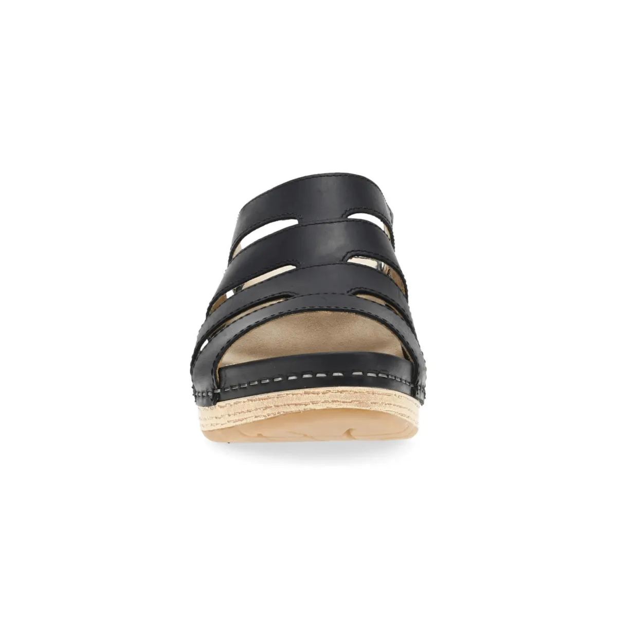 Dansko Damen Lyndi Schwarz Geölt