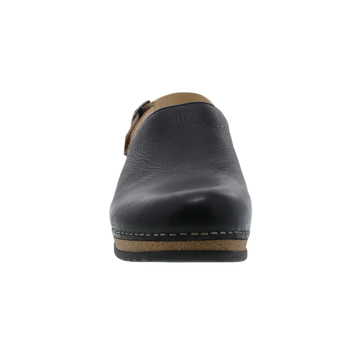 Dansko Damen Merrin Schwarz Wachsgegerbter Mule