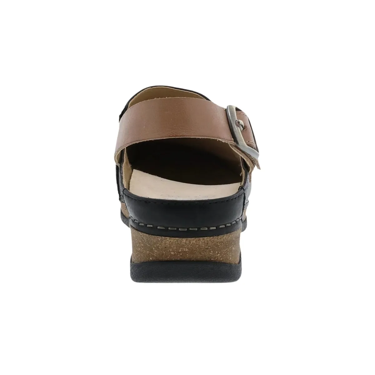 Dansko Damen Merrin Schwarz Wachsgegerbter Mule