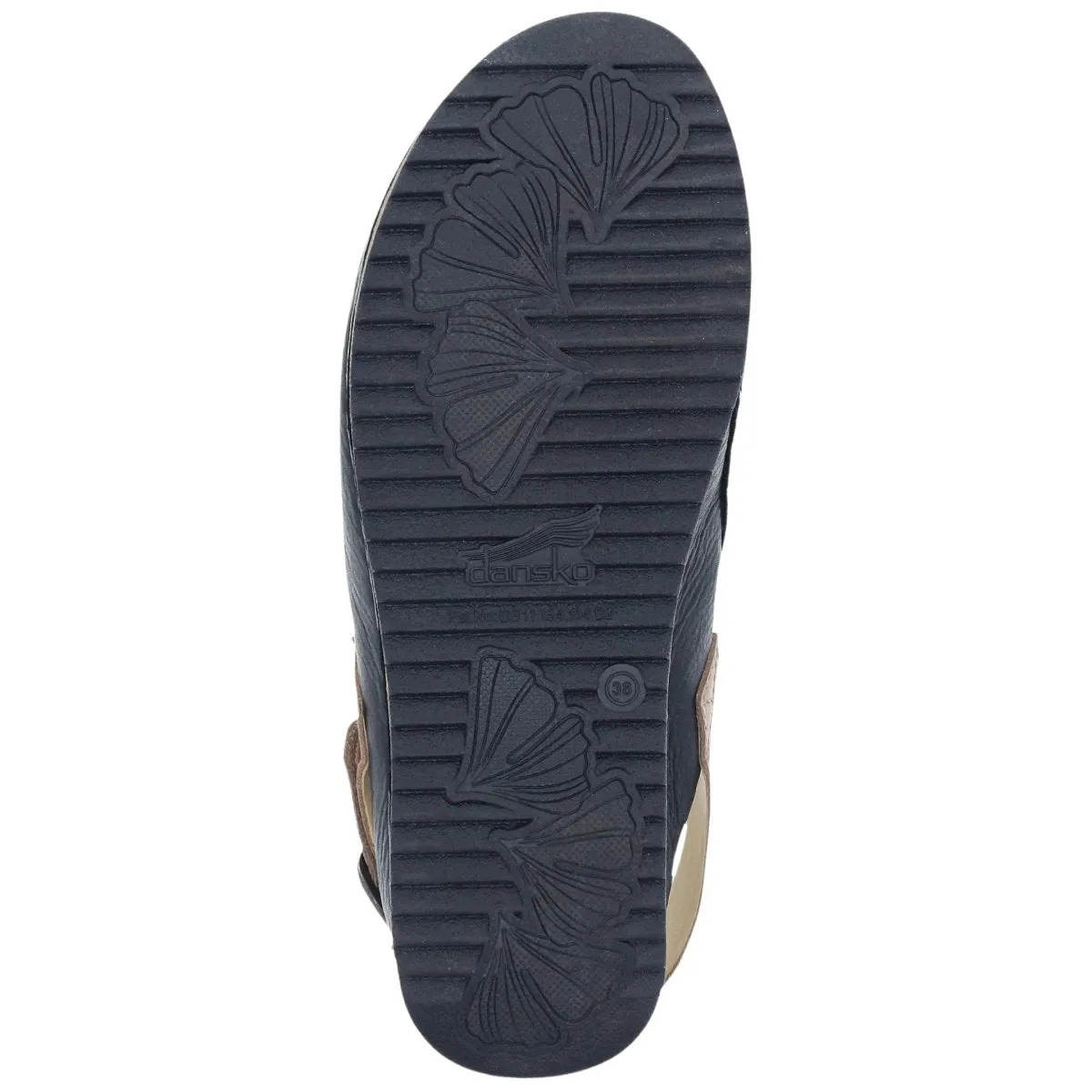 Dansko Damen Merrin Schwarz Wachsgegerbter Mule