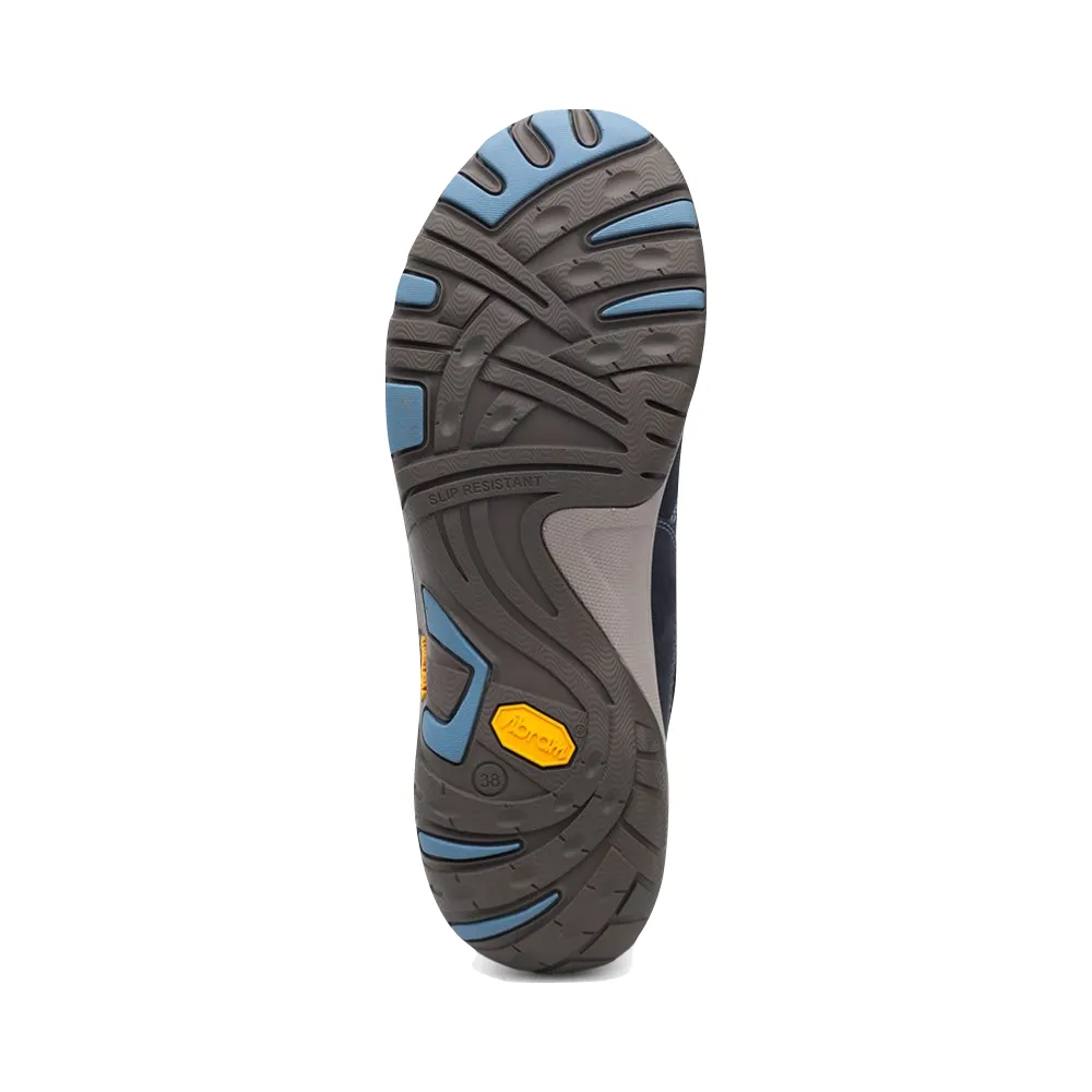 Dansko Damen Paisley Wasserdichte Schnürung in Marineblau