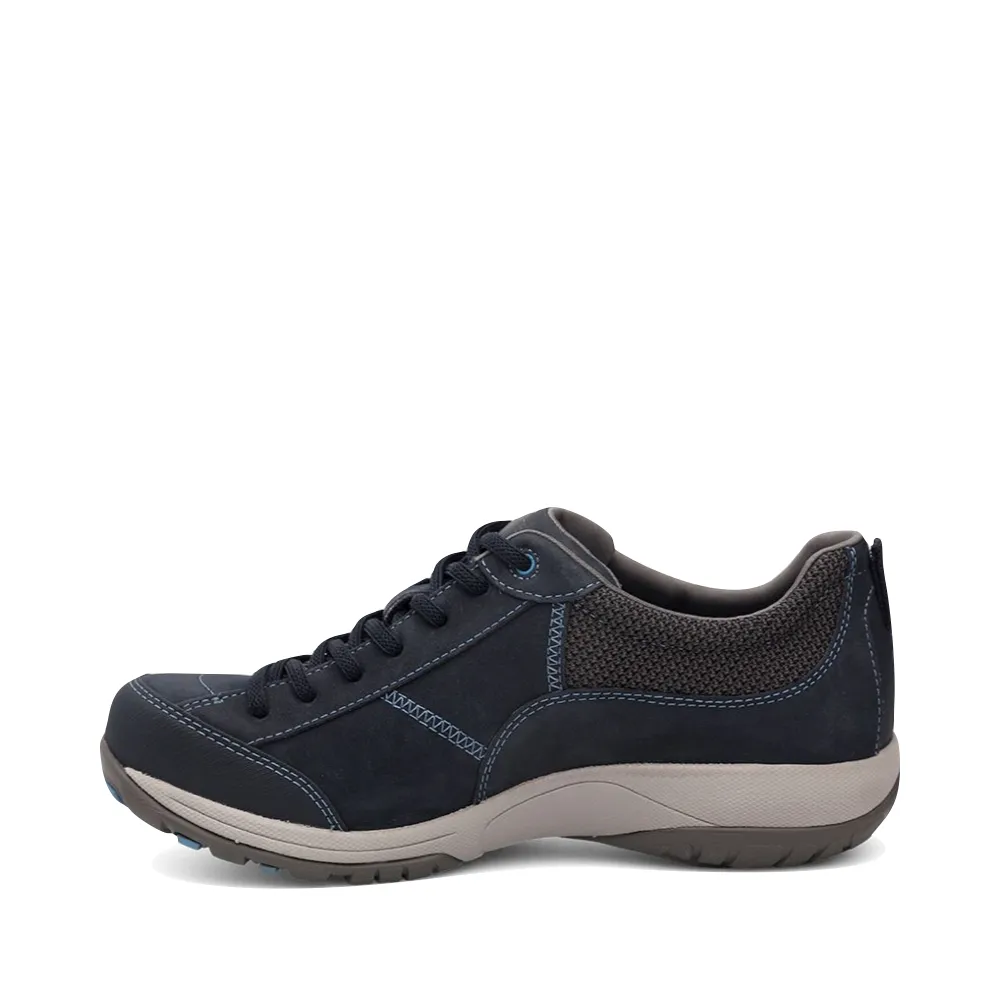 Dansko Damen Paisley Wasserdichte Schnürung in Marineblau