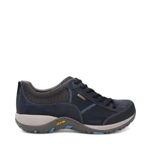 Dansko Damen Paisley Wasserdichte Schnürung in Marineblau