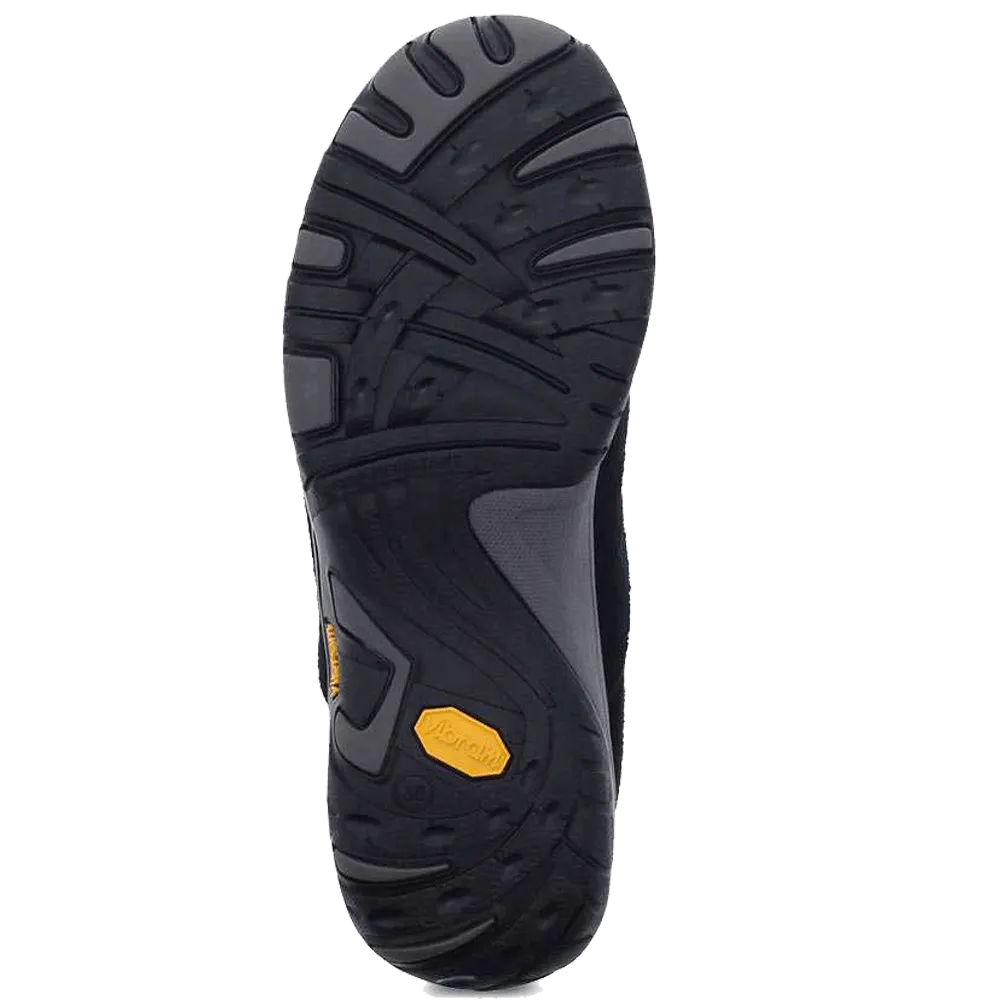 Dansko Damen Parson Schwarz Wildleder