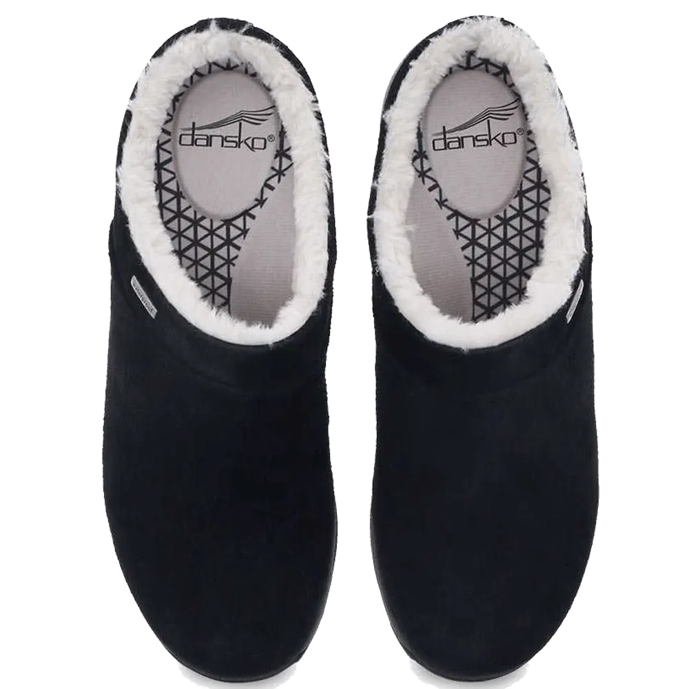 Dansko Damen Parson Schwarz Wildleder