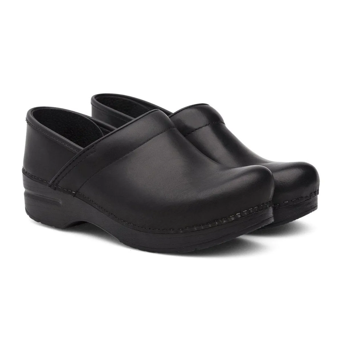 Dansko Damen Professional Black Cabrio Leder