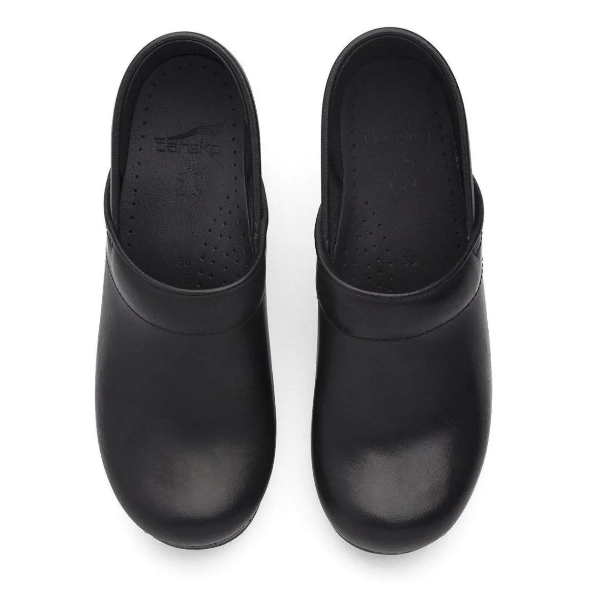 Dansko Damen Professional Black Cabrio Leder