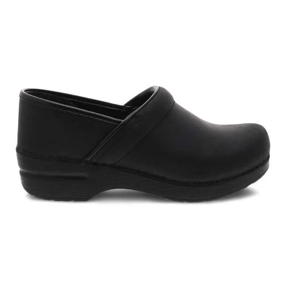 Dansko Damen Professional Schwarz Geöltes Leder