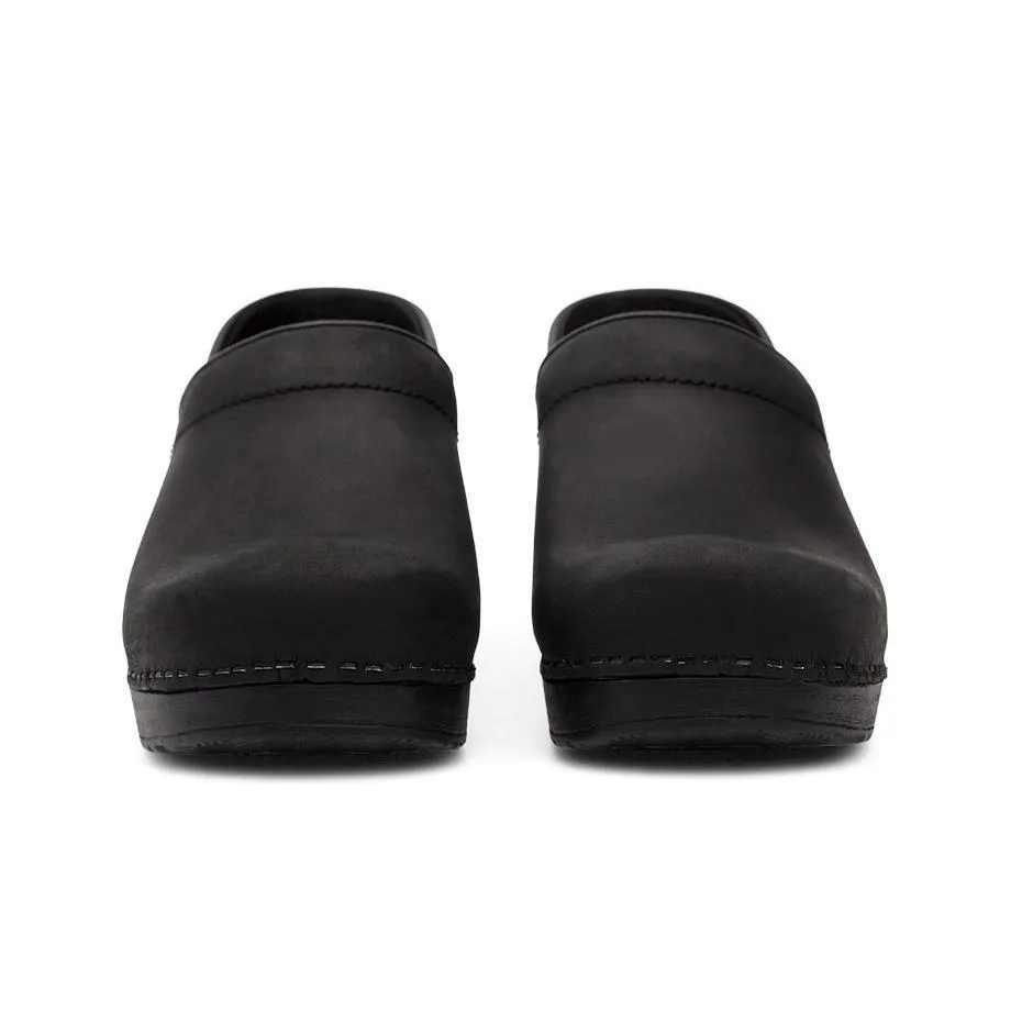 Dansko Damen Professional Schwarz Geöltes Leder