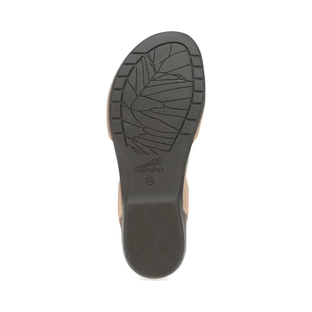 Dansko Damen Rowan Sandale mit geschlossener Spitze in Honigbraun