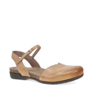 Dansko Damen Rowan Sandale mit geschlossener Spitze in Honigbraun