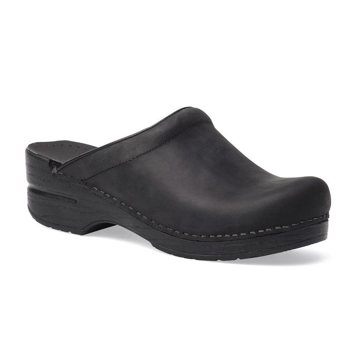 Dansko Damen Sonja Schwarz Geöltes Leder