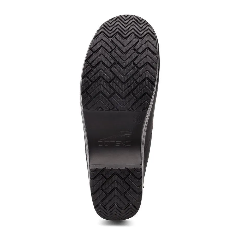 Dansko Damen Sonja Schwarz Geöltes Leder