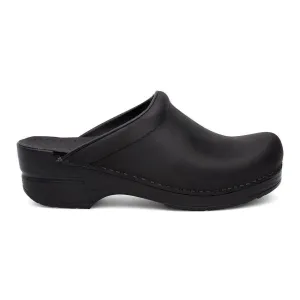 Dansko Damen Sonja Schwarz Geöltes Leder