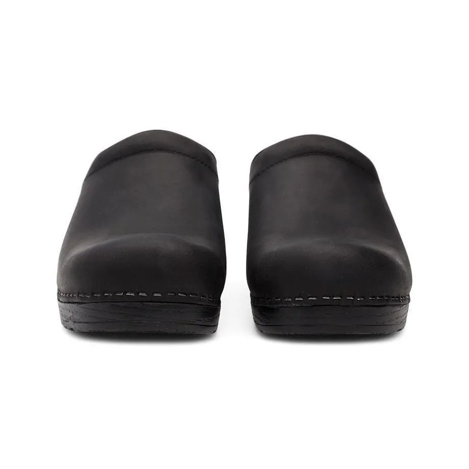 Dansko Damen Sonja Schwarz Geöltes Leder