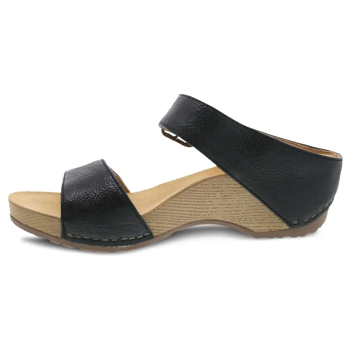 Dansko Damen Tanya Schwarz Geschliffenes Glattleder