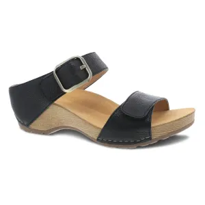 Dansko Damen Tanya Schwarz Geschliffenes Gebürstetes Leder