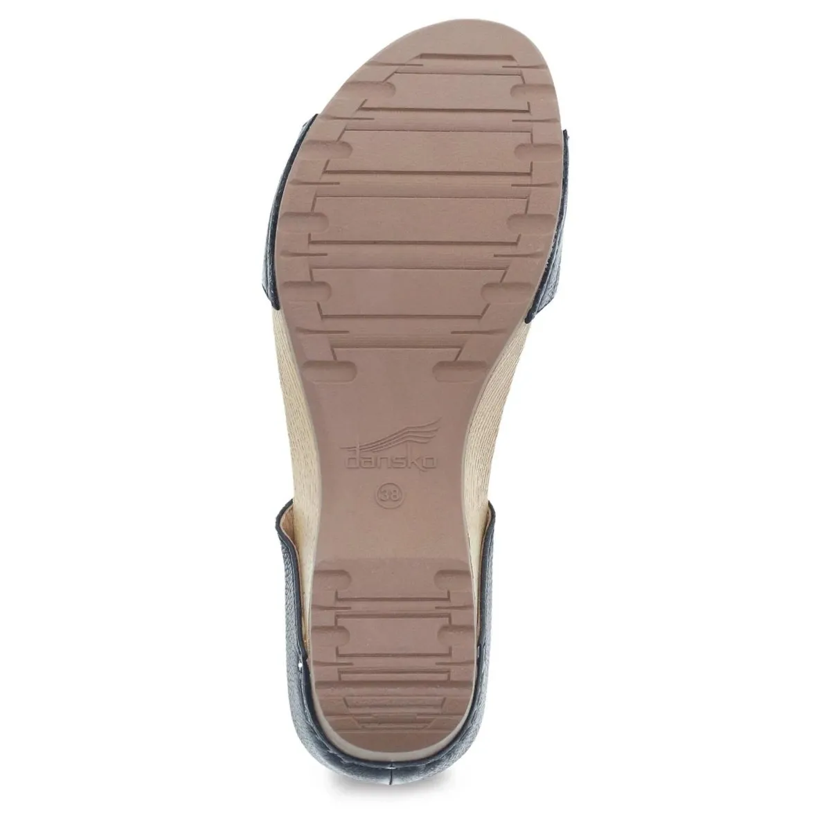 Dansko Damen Tanya Schwarz Geschliffenes Glattleder